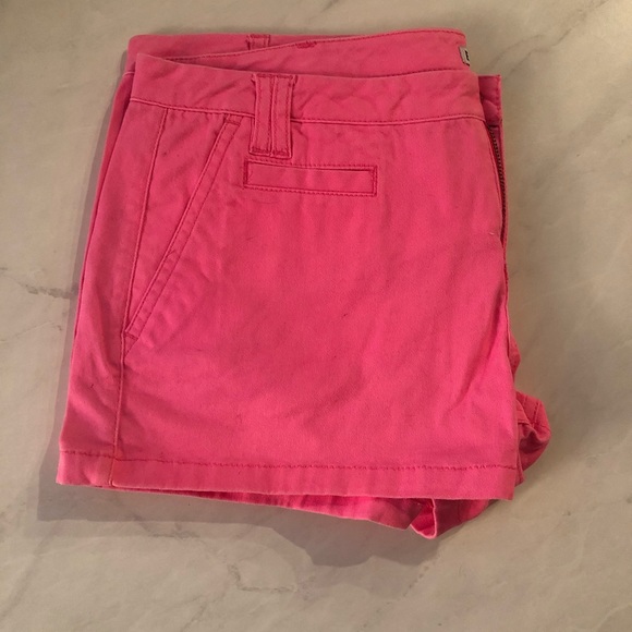 Express Neon Pink Trouser Shorts - Picture 4 of 5
